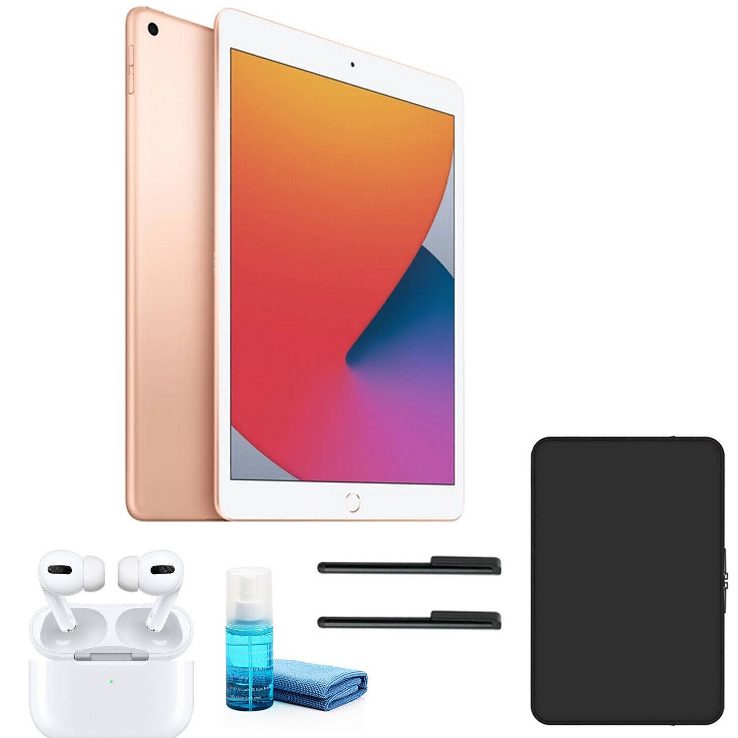 Apple iPad Mini 6 (64GB, Wi-Fi, Starlight) Bundle with Purple